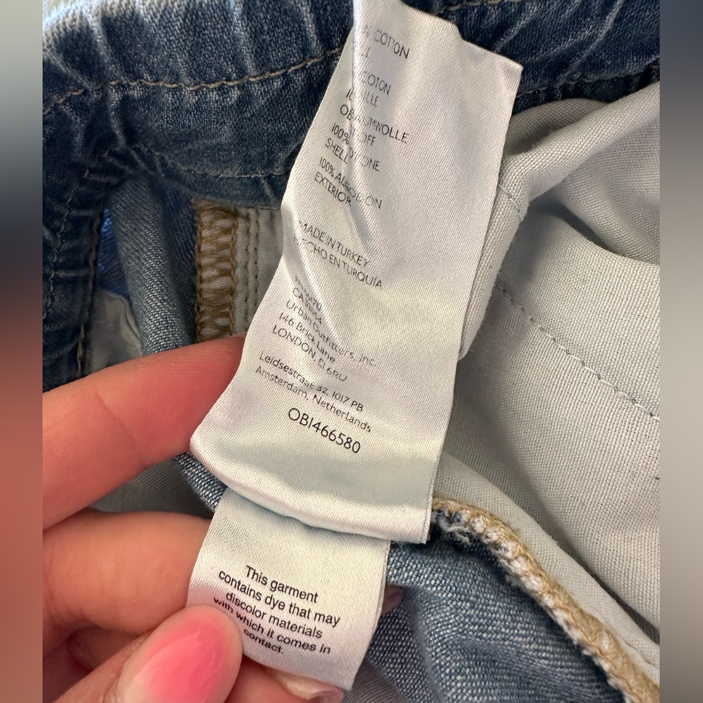 Free People Luna Pull on Denim pant - Picture 6 of 7